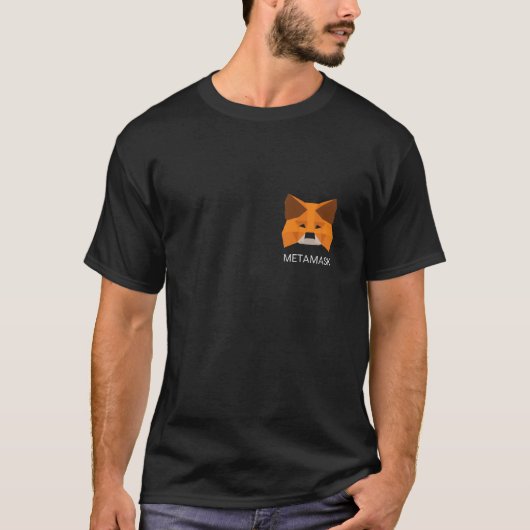 T-shirt Metamask - Crypto Art de la mode _ (Devant)