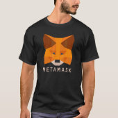 T-shirt Metamask Fox CryptoCurrency Wallet Pour Ethereum P (Devant)