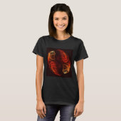 T-shirt Métamorphose Art Abstrait (Devant entier)