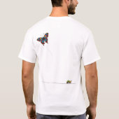 T-shirt Métamorphose - chenille en papillon (Dos)