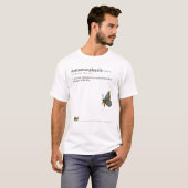 T-shirt Métamorphose - chenille en papillon (Devant entier)