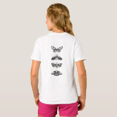 T-shirt Métamorphose de la nature" (Dos entier)