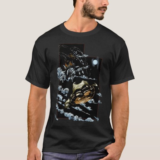 T-shirt Métapode Ufo Chassé Par F18S (Devant)