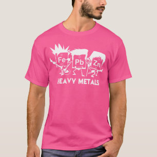 T-shirt Métaux Lourds Geek Science Et Métal Lourd