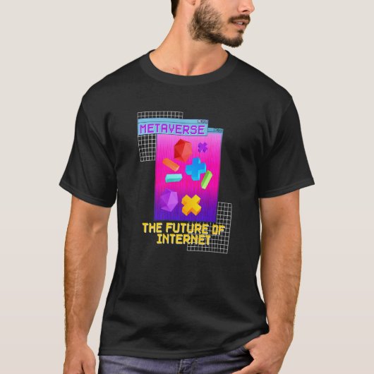 T-shirt Metaverse Future Internet Spatial Web 3 0 Metavers (Devant)