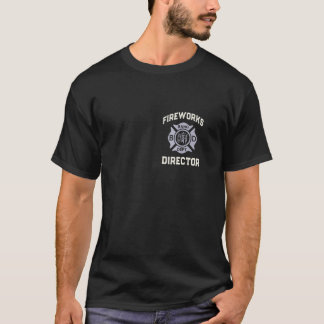 T-shirt METE FIREWORK DIRECTEUR 4 juillet Sécurité Chef B