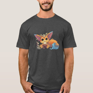 T-shirt Mete Primitive Fox Guerrier