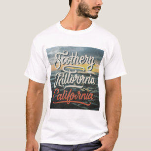 T-shirt météo du sud de la californie inondations