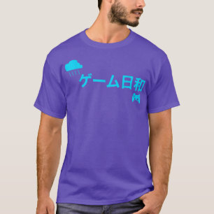 T-shirt Météo Japonais amusant pour le jeu