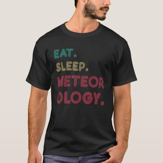 T-shirt Météorologie Routine T (Devant)