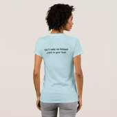 T-shirt Météorologiste Ninja (Dos entier)
