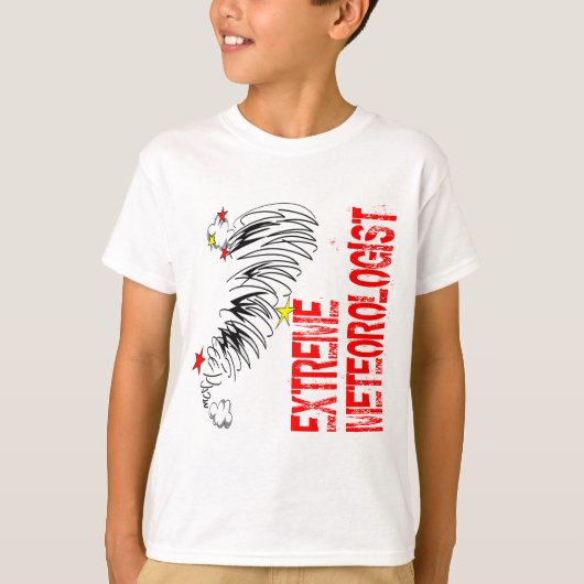 T-shirt Meterologue extrême (Devant)