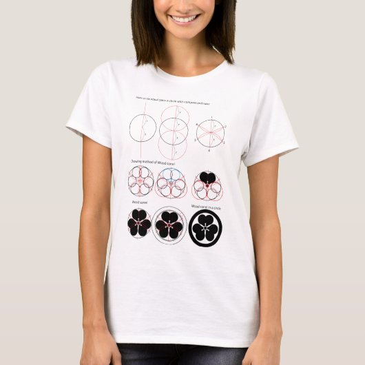 T-shirt Méthode de dessin d'oseille (Devant)