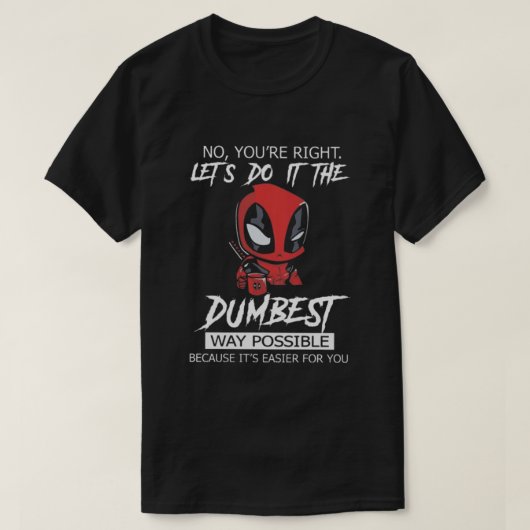 T-shirt Méthode douteuse possible (Design devant)