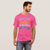 T-shirt Métier génial (Devant entier)