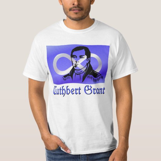 T-shirt Metis Économie masculine Cuthbert Grant Sh (Devant)