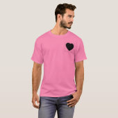 T-shirt mètre de coeur (Devant entier)
