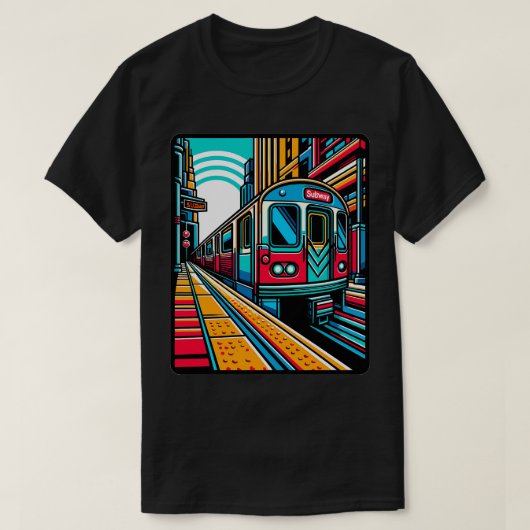 T-shirt Métro (Design devant)