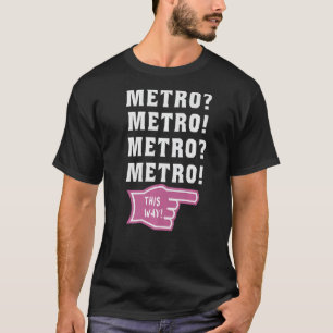 T-shirt métro de cette façon viral metro guy mème Premium 