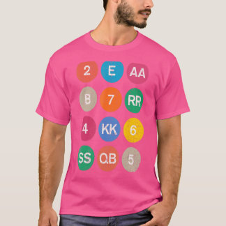 T-shirt Métro de New York vintage esthétique moderne du mi