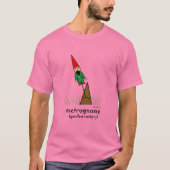 T-shirt métrognome, tete burout (Devant)