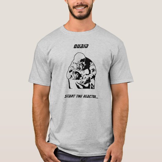 T-shirt Mettez en marche le réacteur (Devant)