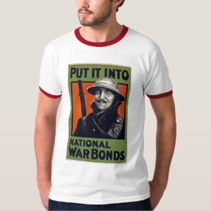 T-shirt Mettez-Le Dans Les Obligations De Guerre Nationale