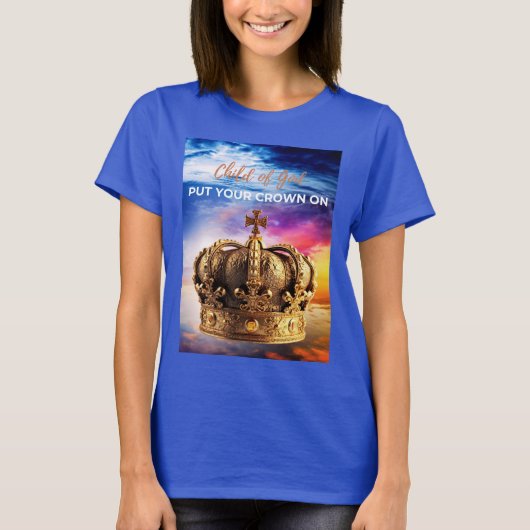 T-shirt Mettez votre couronne (Devant)