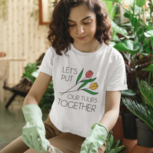 T-shirt Mettons ensemble nos tulipes