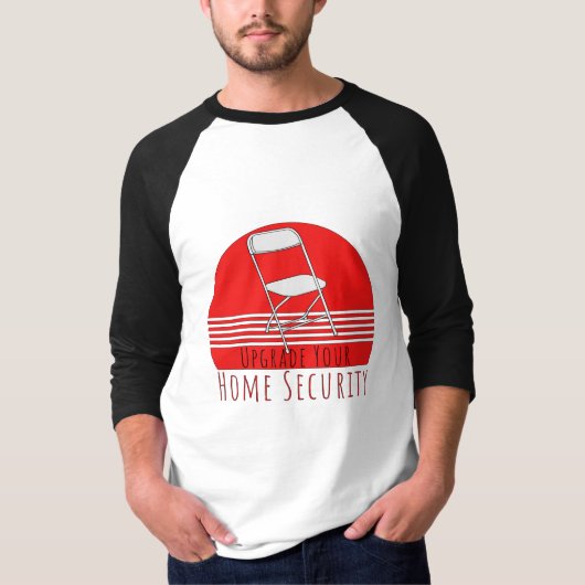 T-shirt Mettre à niveau votre sécurité à domicile (Devant)
