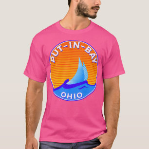 T-shirt Mettre dans Bay Ohio Lake Erie Middle Bass Island 
