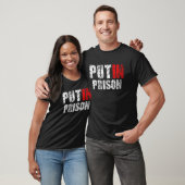 T-shirt Mettre Poutine en prison (Unisexe)