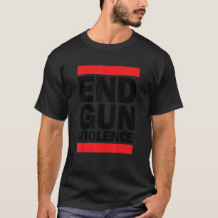 T-shirt Mettre un terme à la violence armée maintenant la