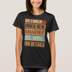 T-shirt Meuble de retraite Hommes papa Humour de la fête d