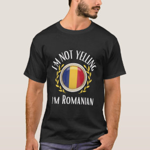 T-shirt Meuble Drôle - Iâ´M Ne Joue Pas Iâ´M Roumain