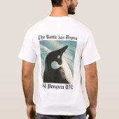 T-shirt Meurent le pingouin (Dos)