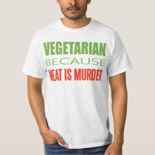 T-shirt Meurtre de viande - Anti-viande