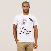 T-shirt Meurtre des corneilles (Devant entier)