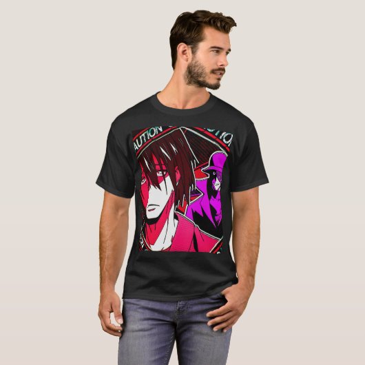 T-shirt Meurtre DRAMAtical (Devant entier)