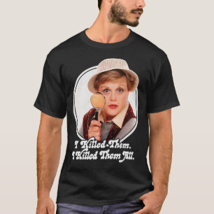 T-shirt Meurtre Elle A Écrit 80s Retro TV Design 3