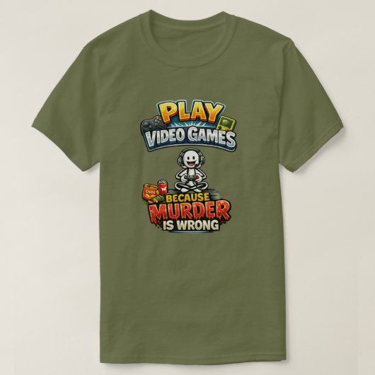 T-shirt Meurtre est faux 3 (Design devant)