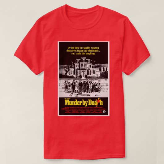 T-shirt Meurtre par mort 1976 (Design devant)
