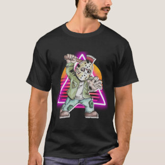 T-shirt Meurtre Retro Ax