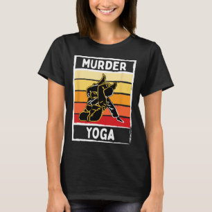 T-shirt Meurtre Yoga Bjj Arts martiaux Judo Arts martiaux 