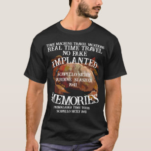 T-shirt Meurtres de Scopello en Sicile 1941 Sardine Slashe