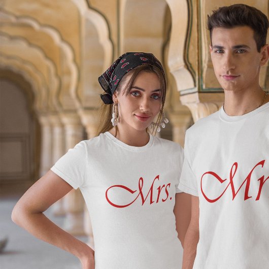 T-shirt mevrouw Couple