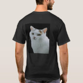 T-shirt #mewing#cute#cute#cat tehort (Dos)