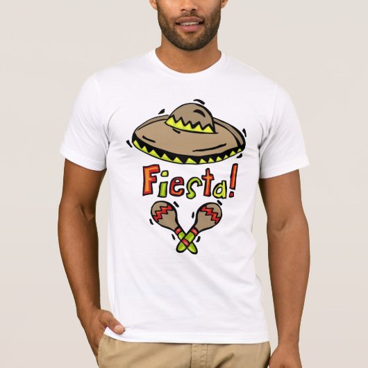 T-shirt mexicain de fiesta (Devant)