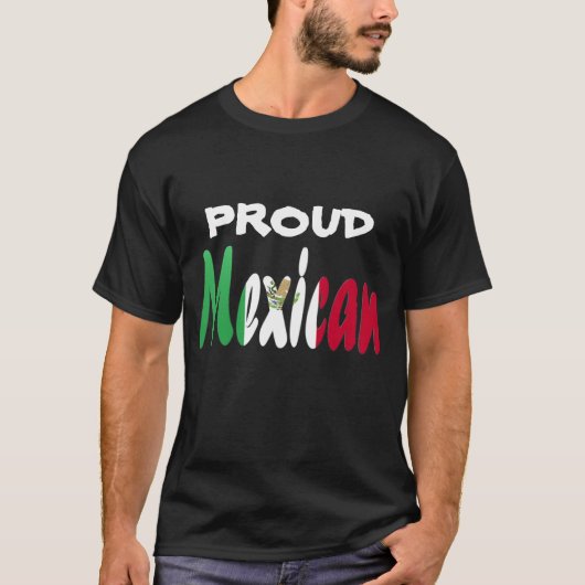 T-shirt Mexicain fier (Devant)