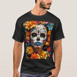 T-SHIRT MEXICAIN INSPIRÉ HALLOWEEN